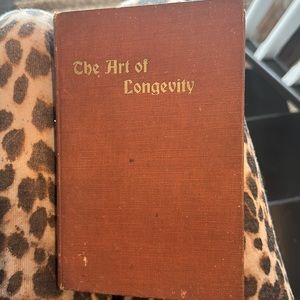 Old book called The art of Longevity
